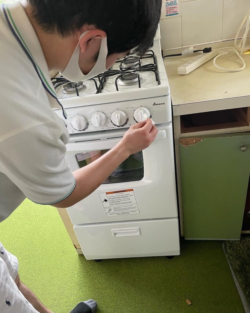アマナフリースタンディングガスレンジ